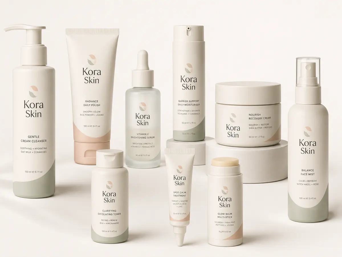 Kora Skin product family