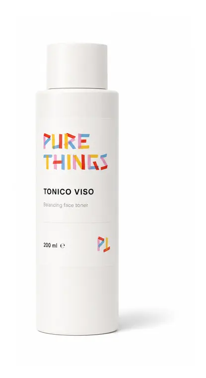 Pure Things cylindrical bottle for Acqua Micellare Detergente